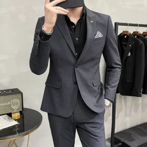slim fit blazer suit