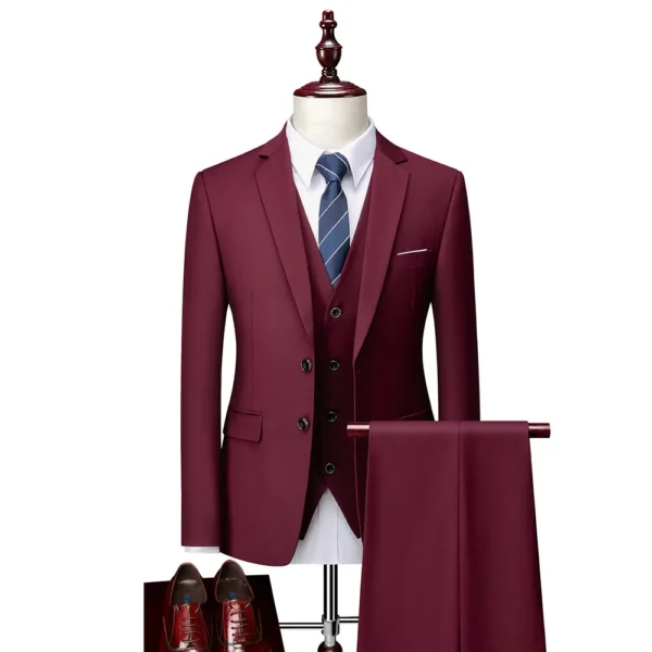 Stylish 3-Piece Suit Set for Men - Image 2