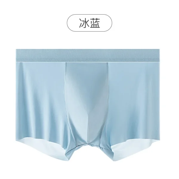 Youth Summer Ice Silk Boxers – Cool Comfort - Image 3
