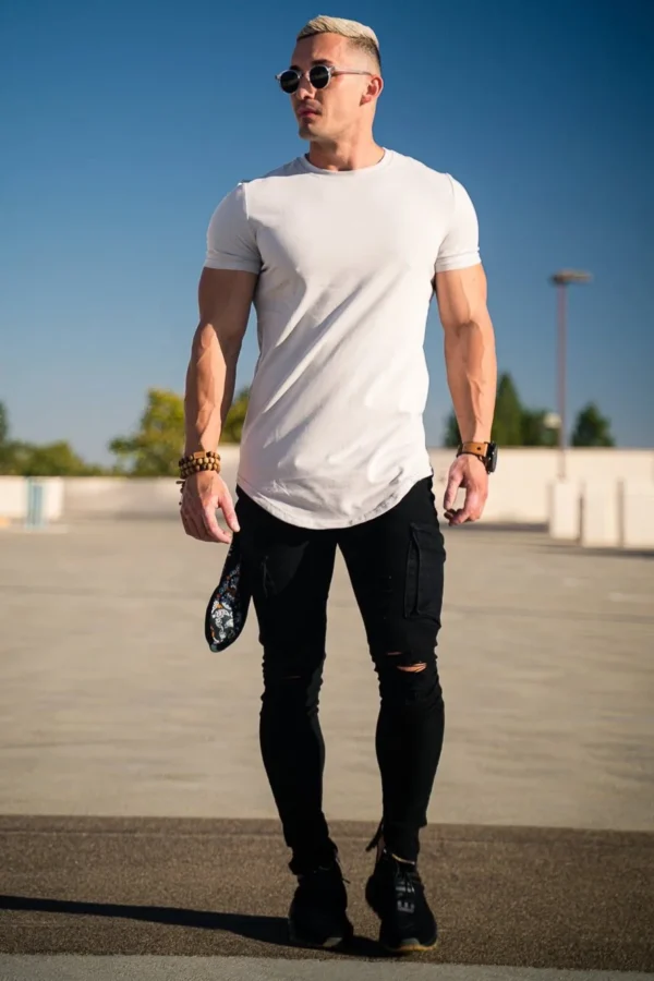 Vedo Muscle Fit Gym T-Shirt for Men - Image 3