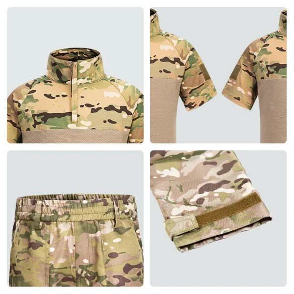 Children Tactical Suits Camouflage Suit Special - Image 3